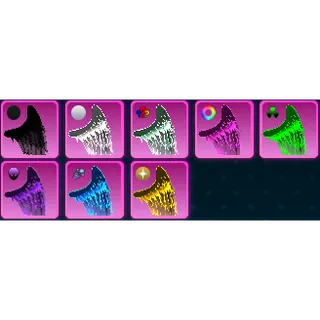 World Zero- HOLOGRAM WING BUNDLE 8X