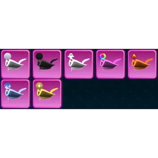World Zero - SPECTRAL PIRATE HAT 7x PACK