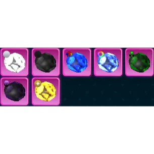 World Zero- GLOWING METEOR BUNDLE 7X