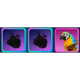 World Zero - 1x Sparky & 2x Black Pearl Aura Pack