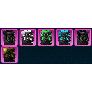 World Zero- Infernal guard male 6 PACK 