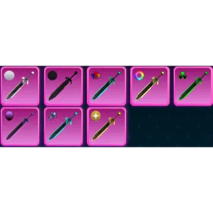 World Zero- VEIL SWORD BUNDLE 8X