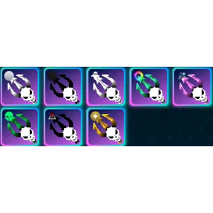 World Zero - QUEEN TRIDENT MOUNT PACK 8X