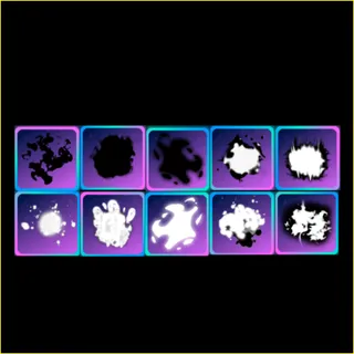 World Zero - BLACK & WHITE AURA BUNDLE PACK (1 OF EACH SHOWN IN THE IMAGE) 10X