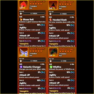 World Zero- Prefect Pets PACK 4X