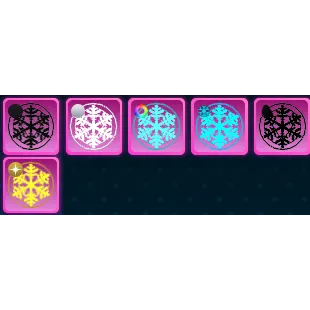 World Zero - SNOWFLAKE CIRCLE 6 PACK