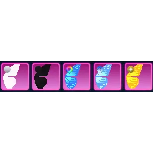 World Zero- Butterfly Wing 5 PACK