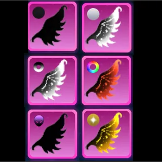 World Zero- Galaxy Wing 6 PACK