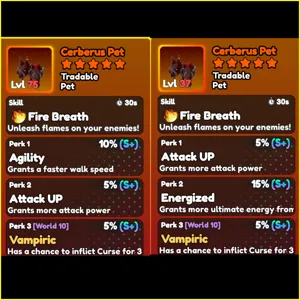 World Zero- PERFECT CERBERUS PET 1X