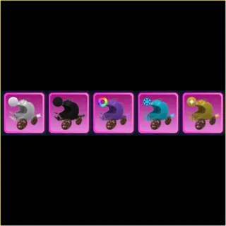 World Zero- PUMPKIN CARRIAGE PACK 5X