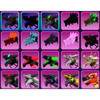 World Zero - ALL DRAGON MOUNT BUNDLE 20X