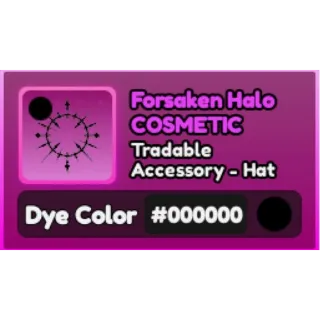 World Zero- FORSAKEN HALO #000000