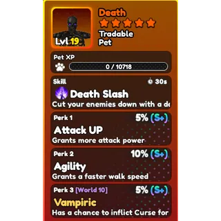 World Zero- PREFECT DEATH PET