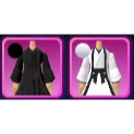 World Zero - HOLLOWED KIMONO 000000 & FFFFFF