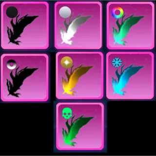 World Zero- Nightfall Wing 7 PACK