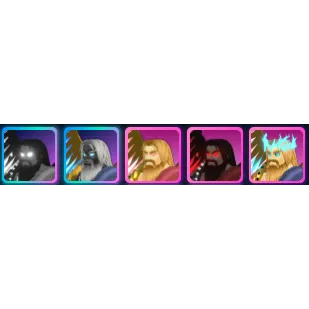 World Zero - CUPIDS & ZEUS MOUNT BUNDLE 5X