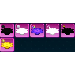 World Zero - FLOATING LOTUS MOUNT 6x PACK