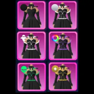 World Zero - Vampiress Costume 6 PACK (BONUS 11CCEE)