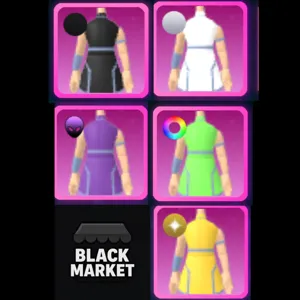 World Zero- Galaxy Dress 5 PACK