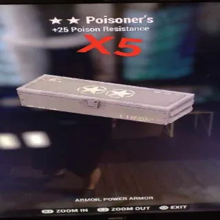 Poisoners Mods X5