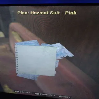 Pink Hazmat Suit Plan