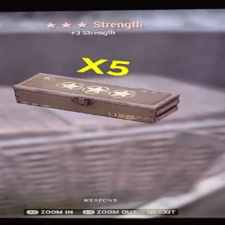 3 Star Strength Mod X5