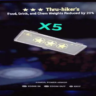 Thru Hiker Mod X5