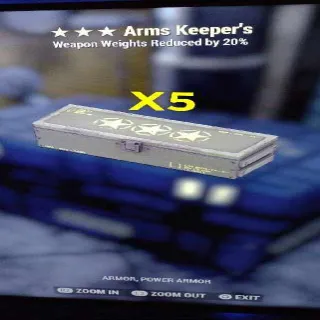 Arm's Keeper's Mods X5