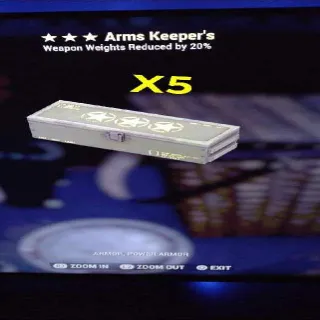 ARM'S KEEPER'S MODS X5