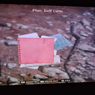 Golf Cart Plan