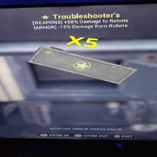 Troubleshooters Mod X5