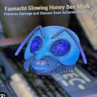 Glowing Honey Bee Mask