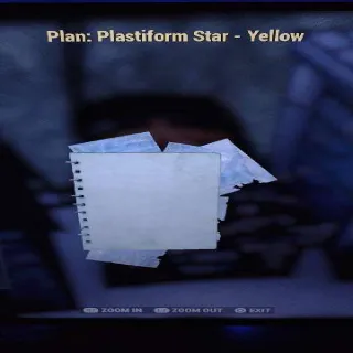 Plastiform Star Yellow