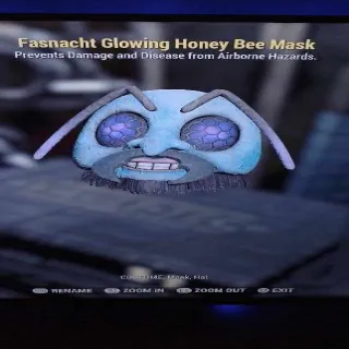 Glowing Honey Bee Mask