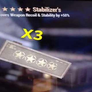 Stabilizers Mod X3