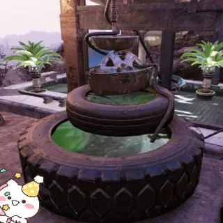 Junkyard Fountain Plan