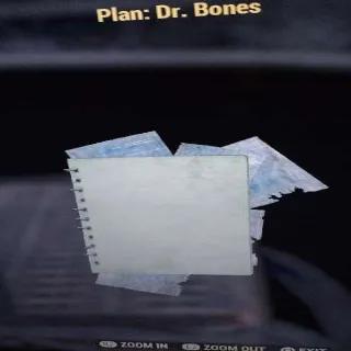 Dr Bones Plan