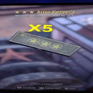 Arm's Keeper's Mods X5