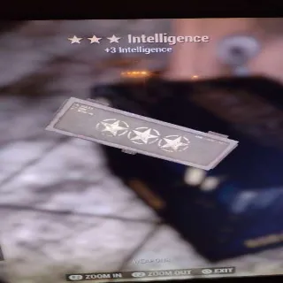 Intelligence Mod 3 Star