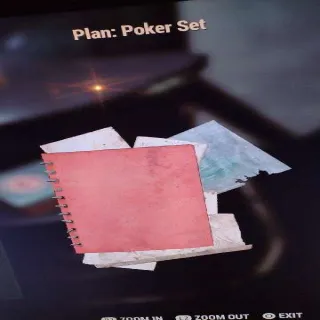 Poker Set Plan