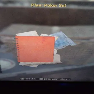 Poker Set Plan