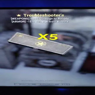 Troubleshooters Mod X5