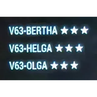 V63 Bertha/Helga/Olga Bundle