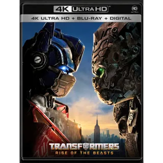 Transformers: Rise of the Beasts [4K UHD] Fandango Only (ParamountDigitalCopy.com)