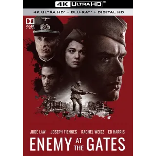 Enemy at the Gates [4K UHD] Fandango | Vudu