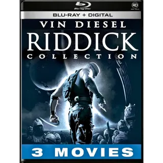 Riddick Trilogy (Unrated Directors Cut) [HD] Movies Anywhere MA / Auto Delivery