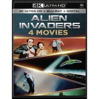 Alien Invaders (4 Movie Bundle) [4K/HD] Fandango