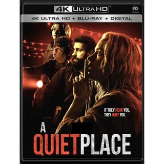 A Quiet Place [4K UHD] Fandango