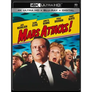 Mars Attacks! (1996) [4K] Movies Anywhere Digital Code