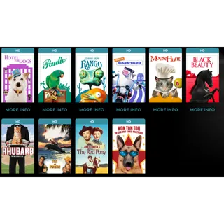 Animal Adventures 10-Movie Collection [HD] Fandango